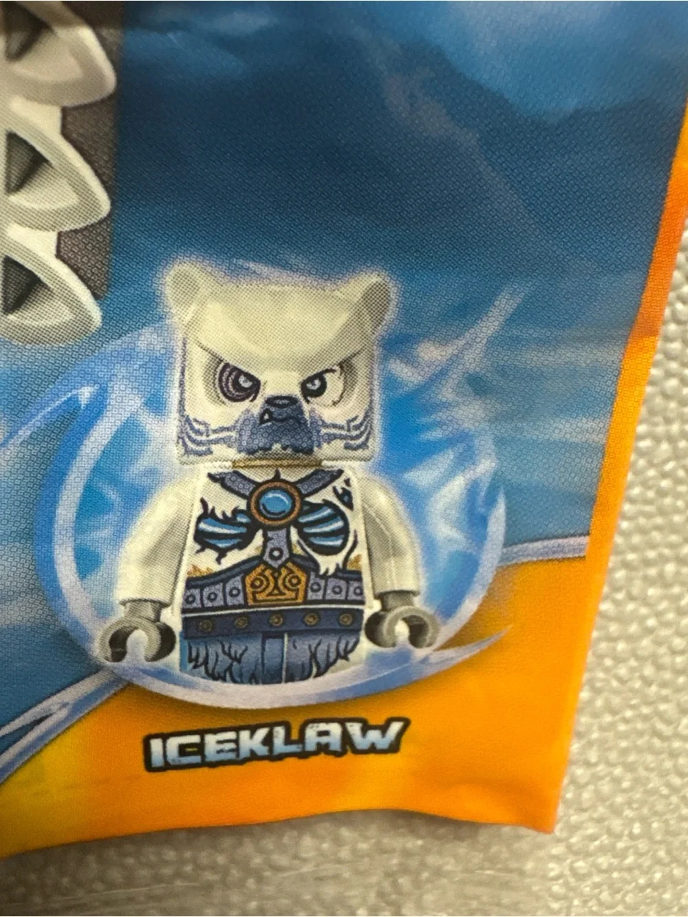 LEGO LEGENDS OF CHIMA: Iceklaw Ice Bear Mech (30256) Polybag Minifigure
